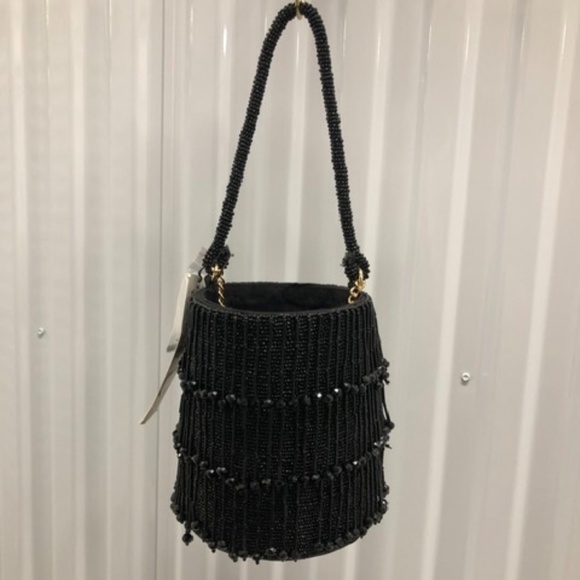 ZARA PREM QUALITY Beaded Bag, S, NWT - Picture 2 of 7